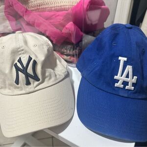 NY Yankees LA Dodgers Cap